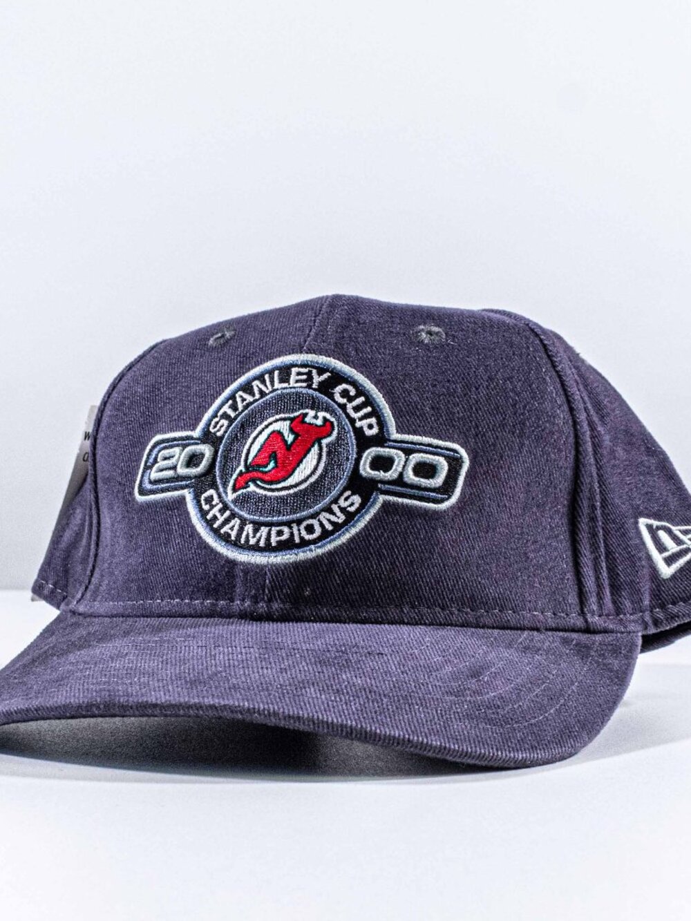 Vintage New Jersey Devils Hat New Era 2000 Stanley Cup Champions Snapback Y2K
